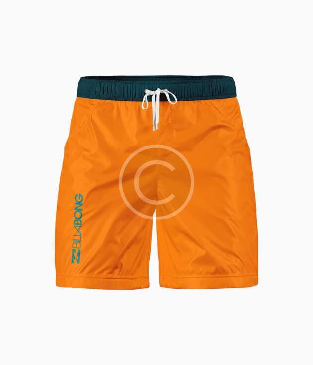 Vibrant beach swim shorts